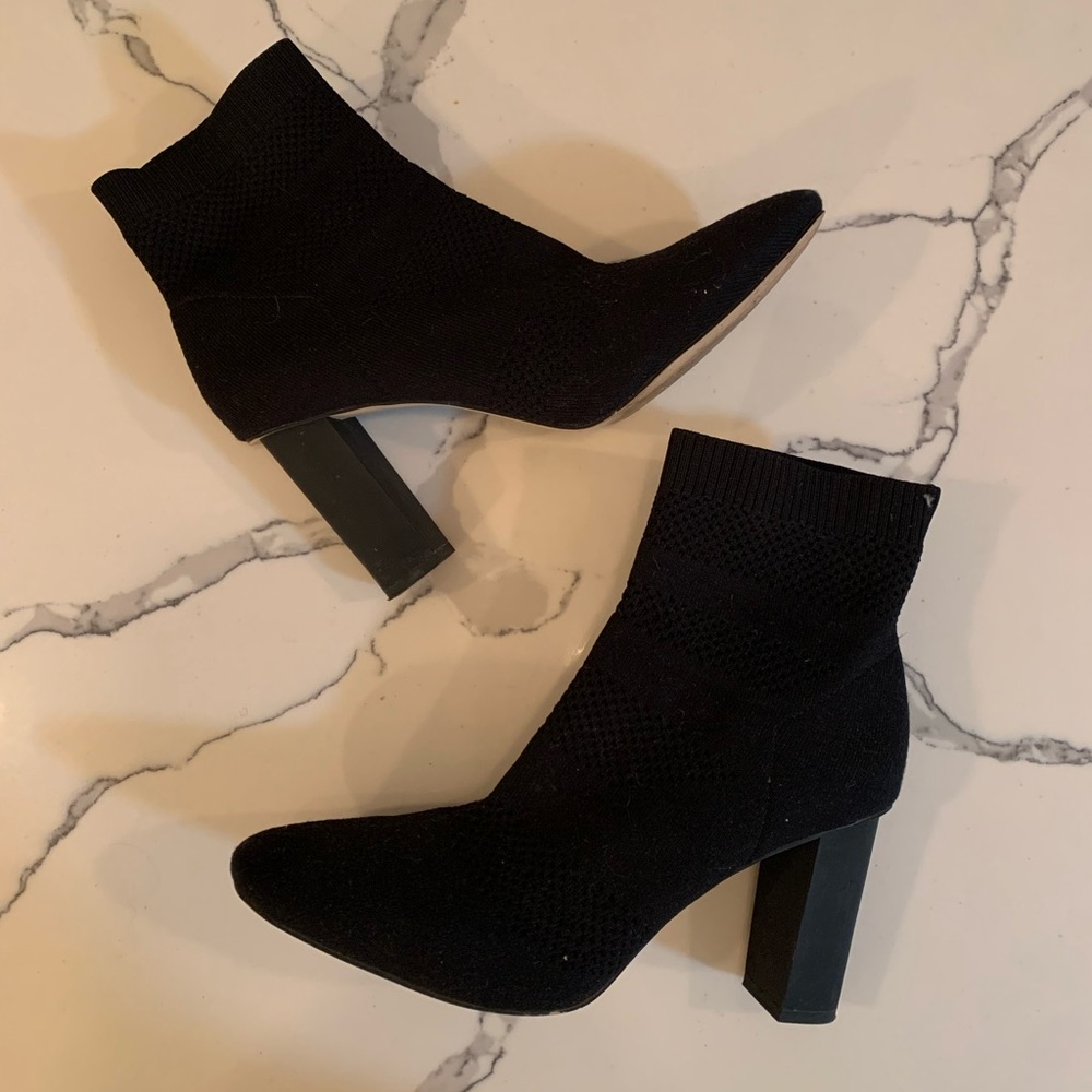 ZARA sock booties